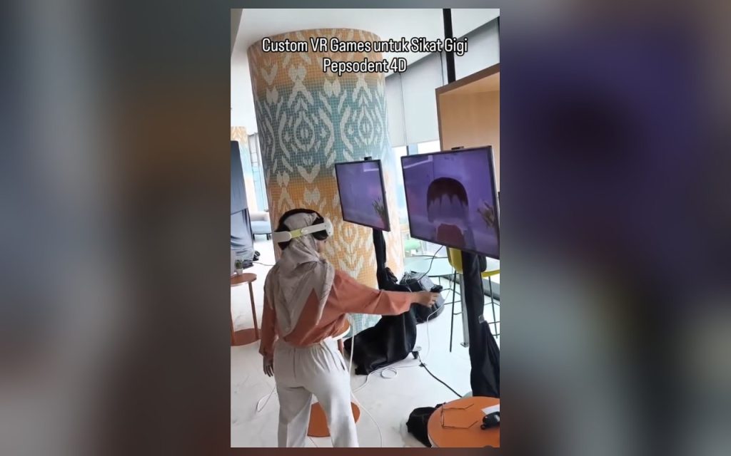 VR Sikat Gigi Pepsodent 4D